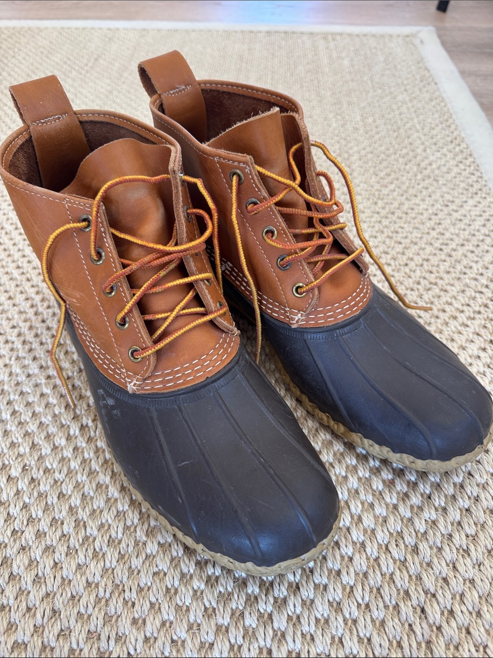 L.L. Bean Duck Boots men’s 12 snow rain made in USA
